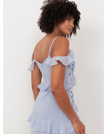 Maya Deluxe Embroidered Dress