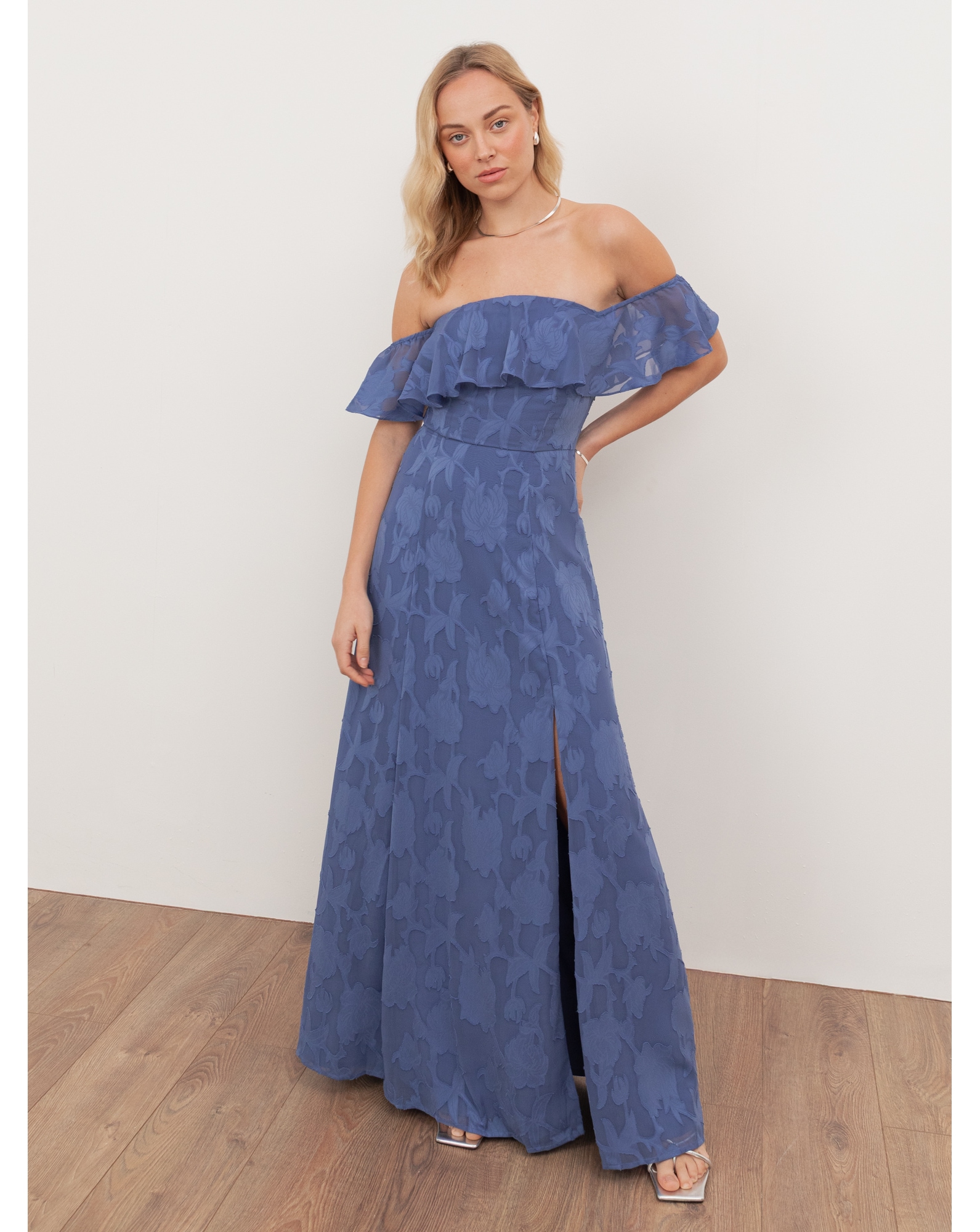 New In - Anaya With Love Burnout Fabric Dress