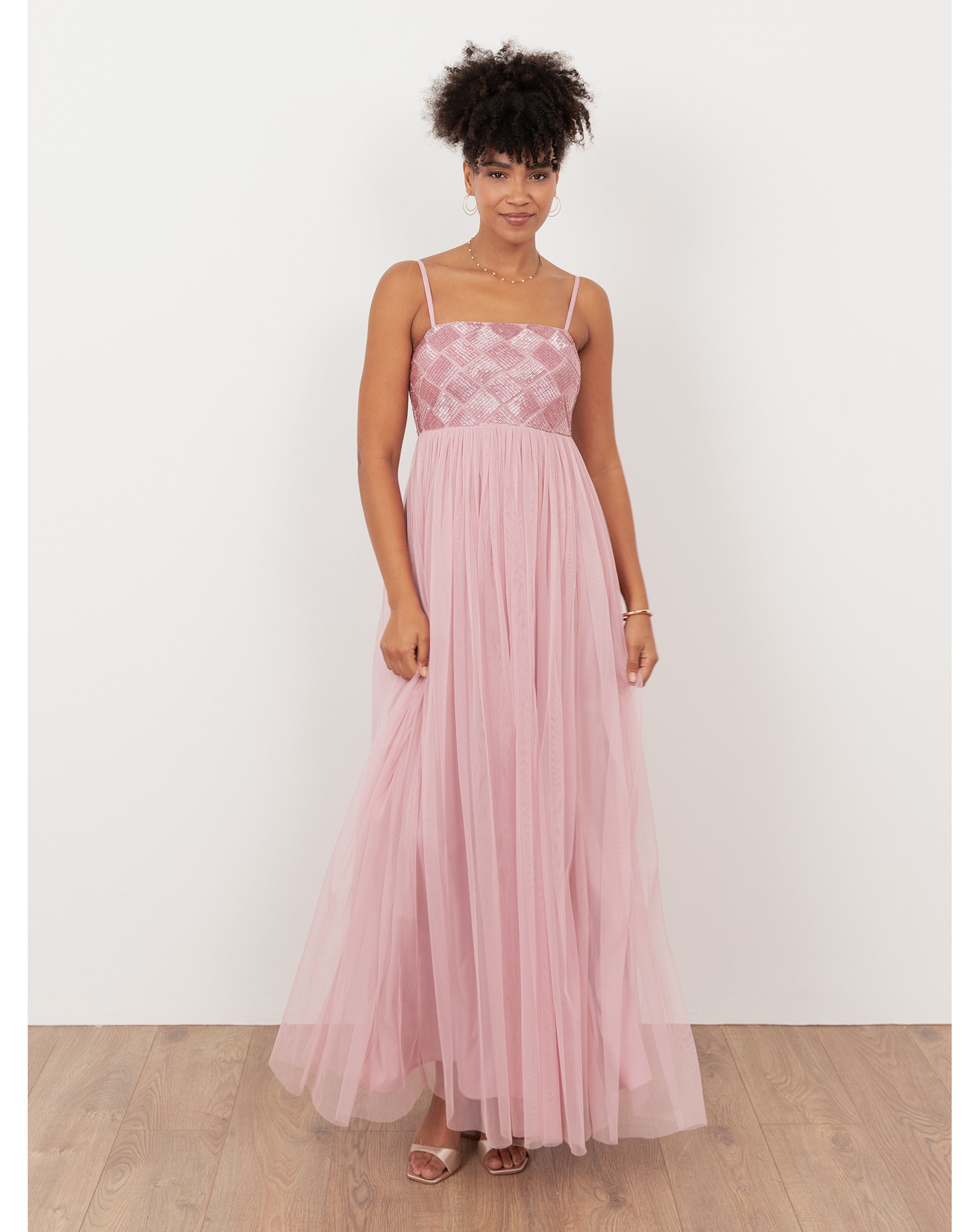 Maya Deluxe Embellished Dress