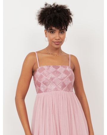 Maya Deluxe Embellished Dress