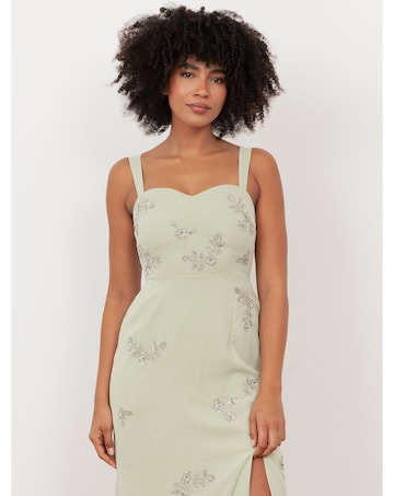 Maya Deluxe Embellished Dress