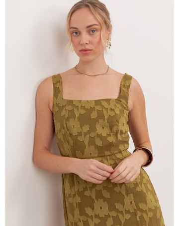 Anaya With Love Burnout Fabric Dress