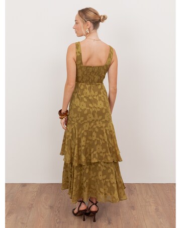 Anaya With Love Burnout Fabric Dress