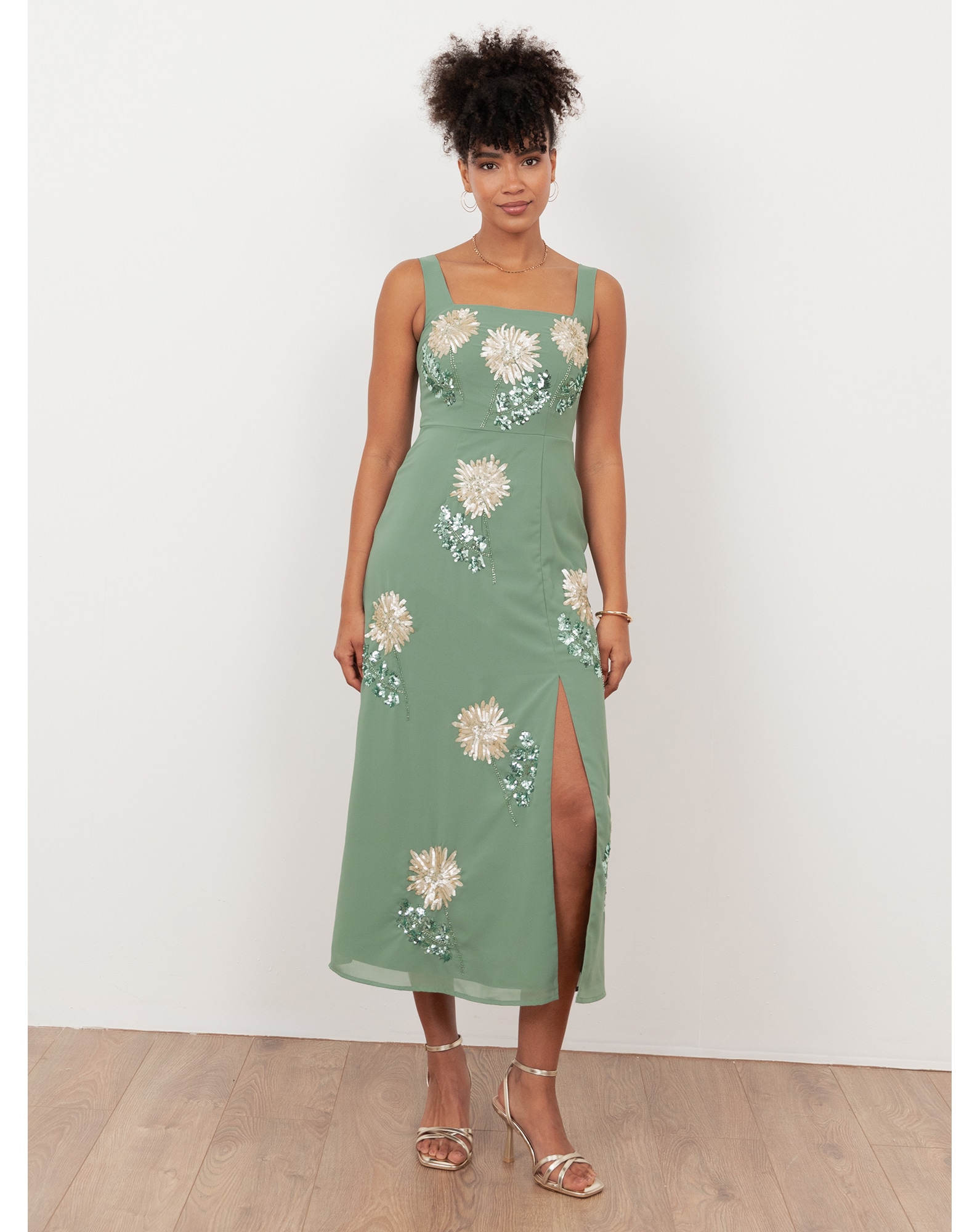 Maya Deluxe Embellished Dress