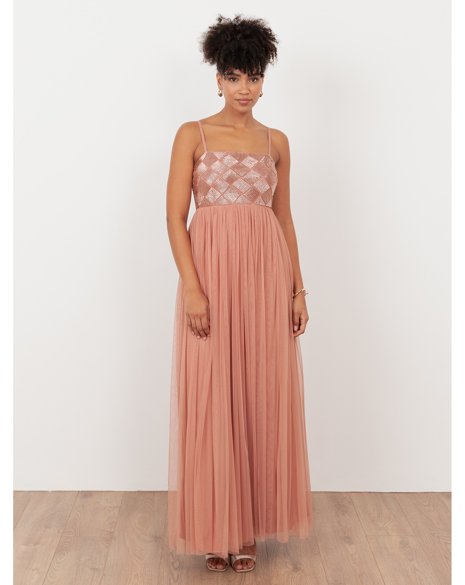 Maya Deluxe Embellished Dress