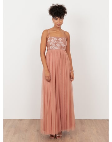 Maya Deluxe Embellished Dress