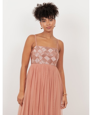 Maya Deluxe Embellished Dress