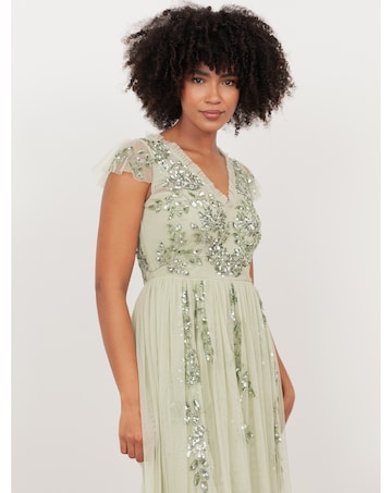 Maya Deluxe Embellished Dress