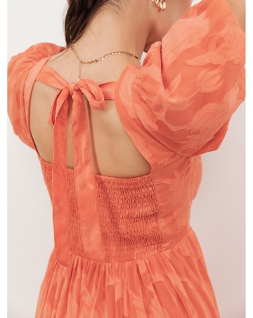 Anaya With Love Burnout Fabric Dress