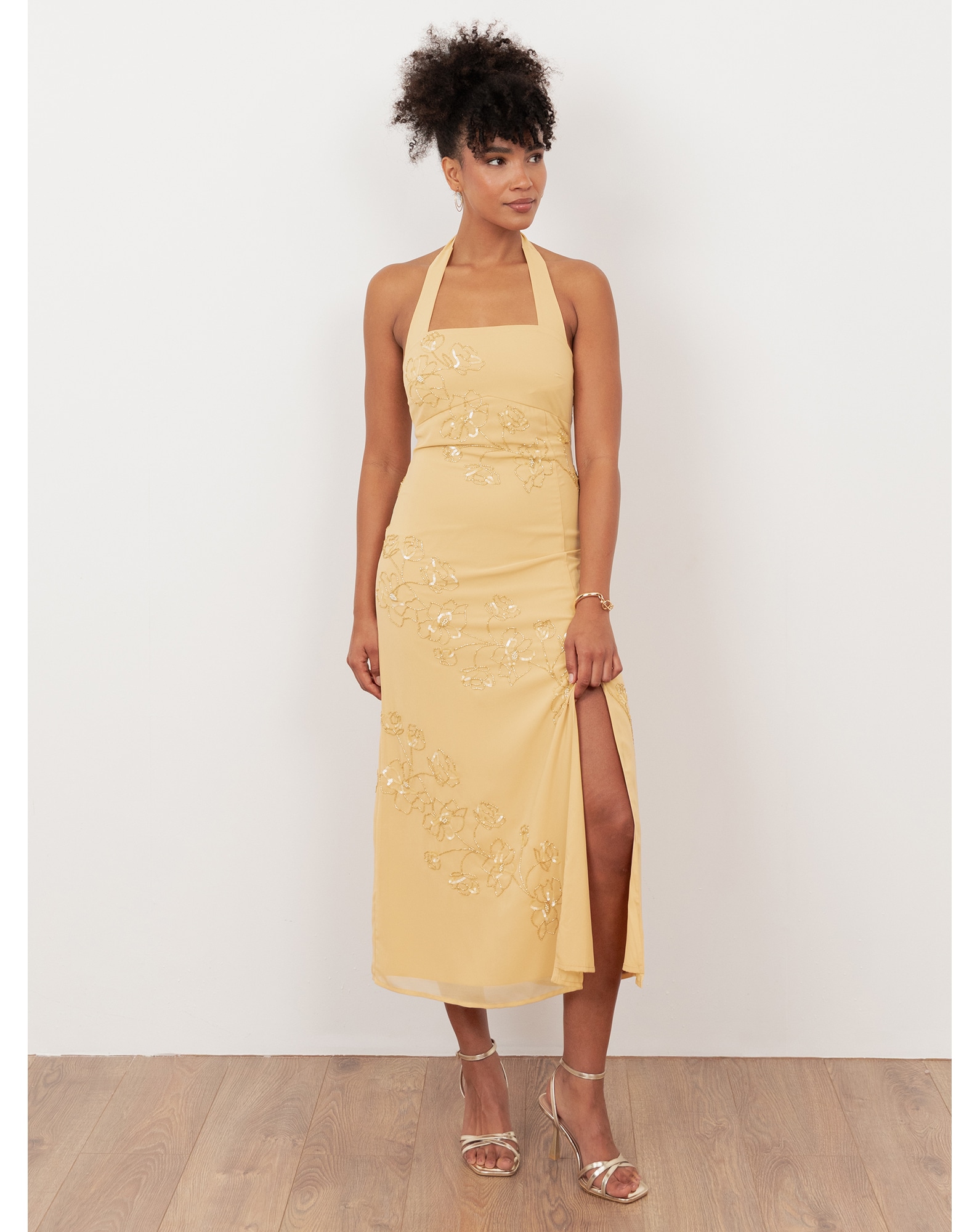 Maya Deluxe Embellished Dress