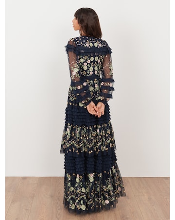 Maya Deluxe Embroidered Dress