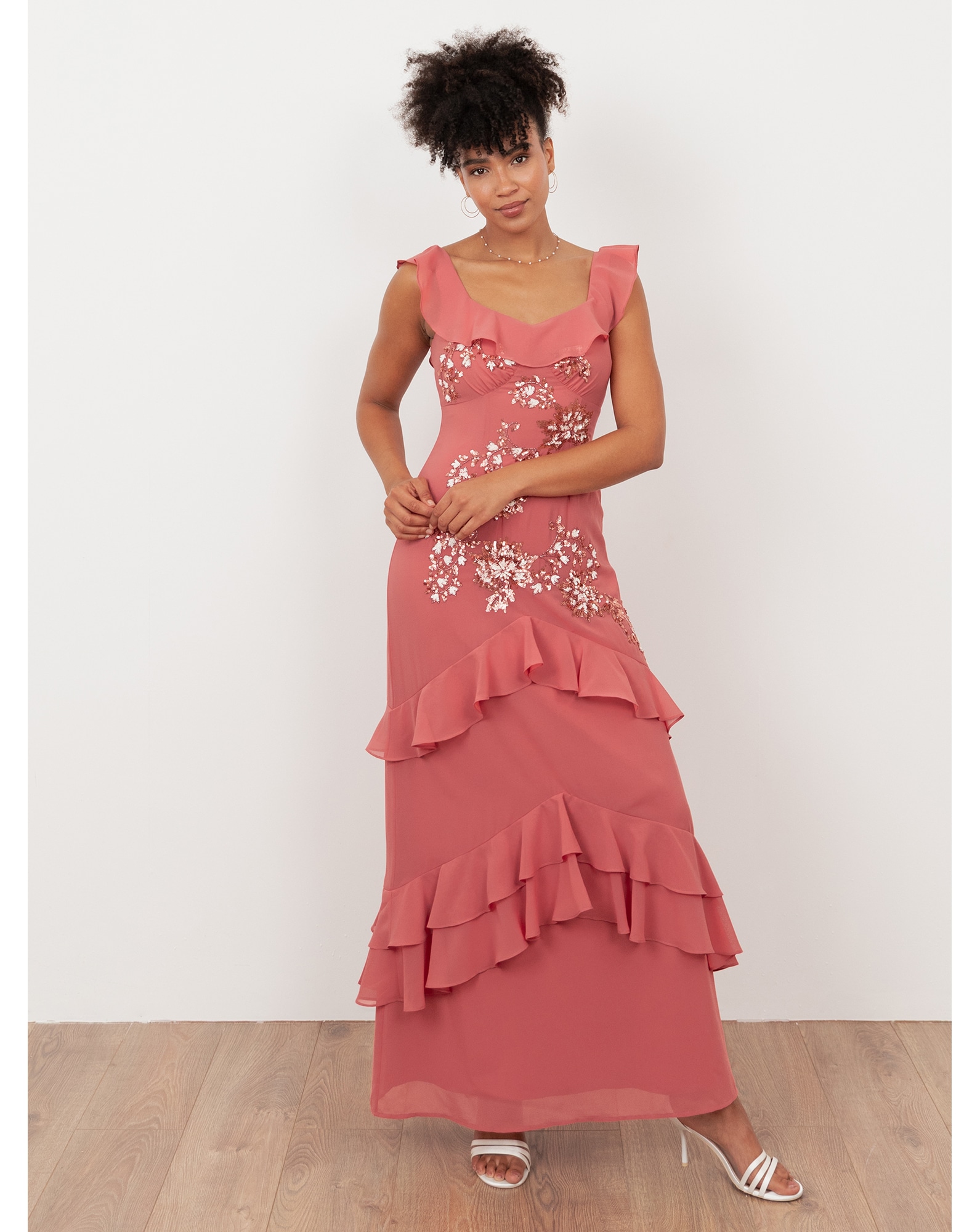 Maya Deluxe Embellished Dress