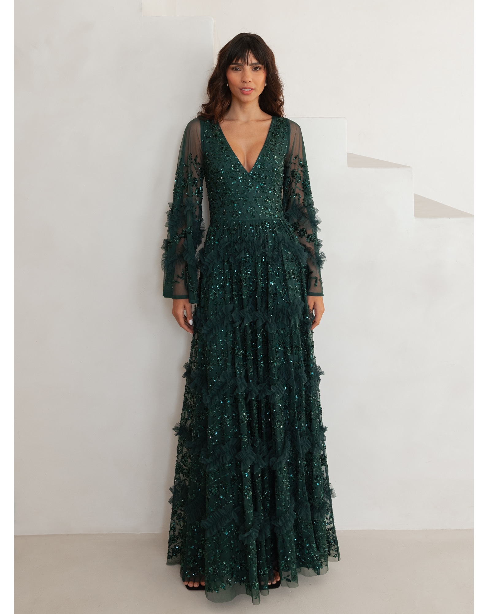 Maya Deluxe Embellished Dress