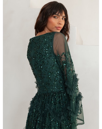 Maya Deluxe Embellished Dress