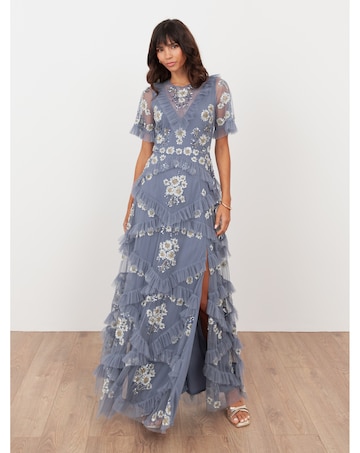 Maya Deluxe Embellished Dress