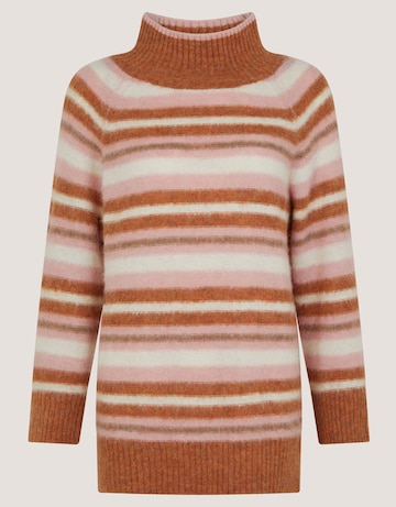 Monsoon Solana High Neck Stripe Jumper