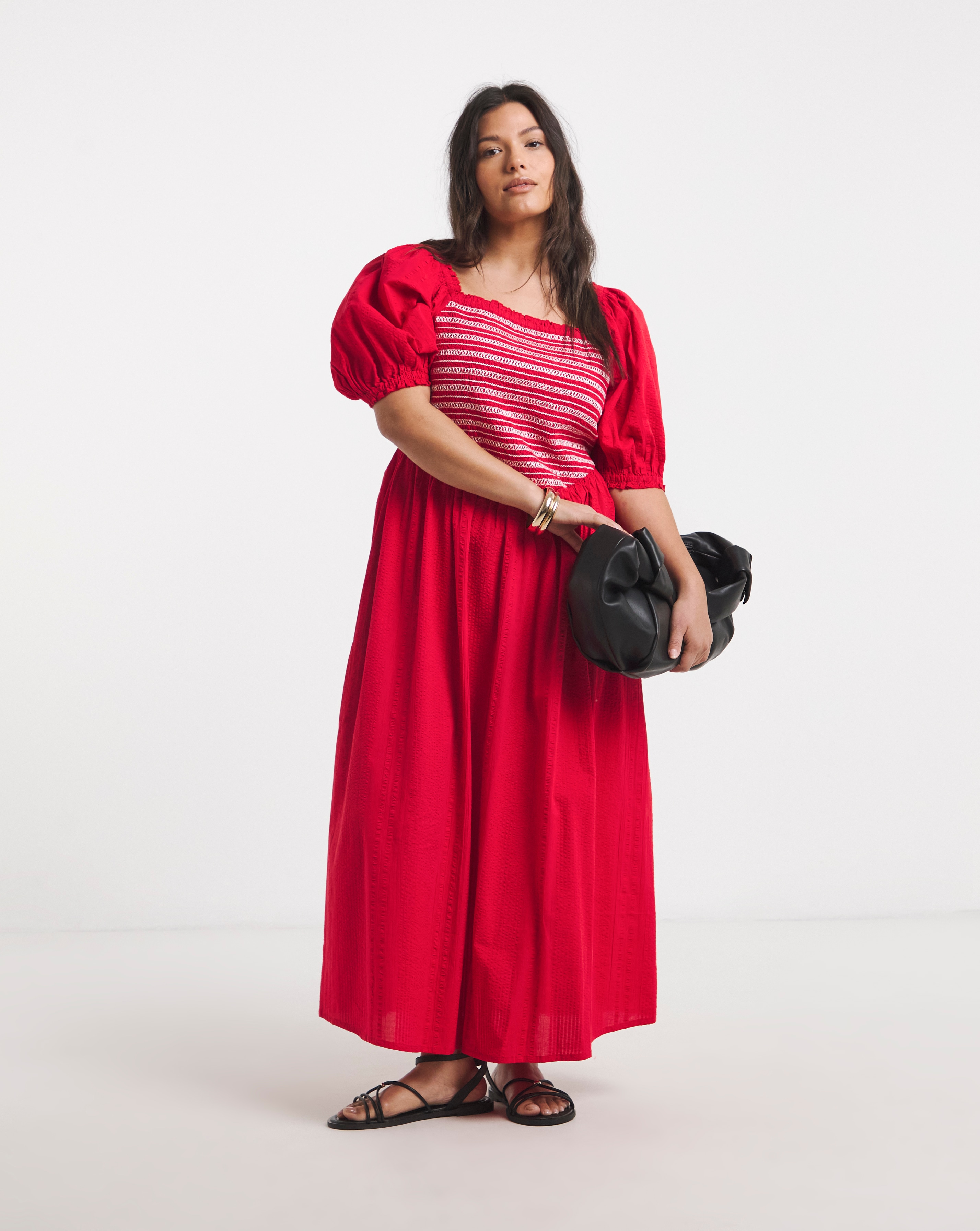 New In - Shirred Dress