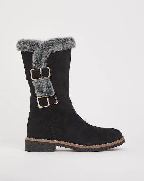 Cushion Walk Lined Boot Crepe EEE Fit