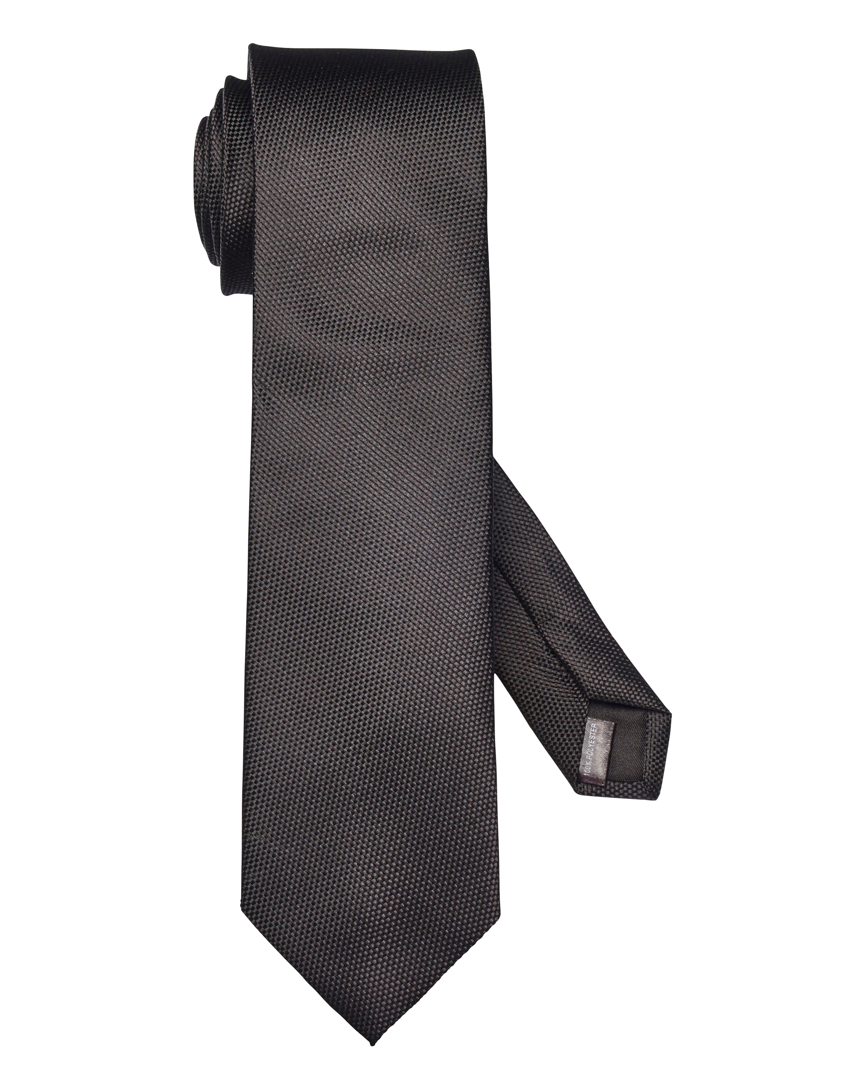 Black Plain Tie
