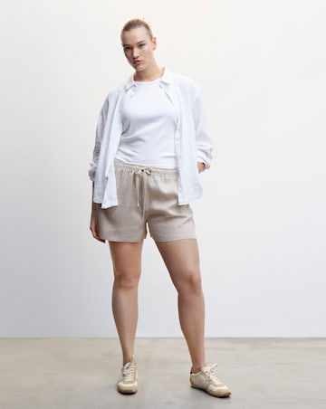 Mango Elasticated Elsa Bermuda Shorts