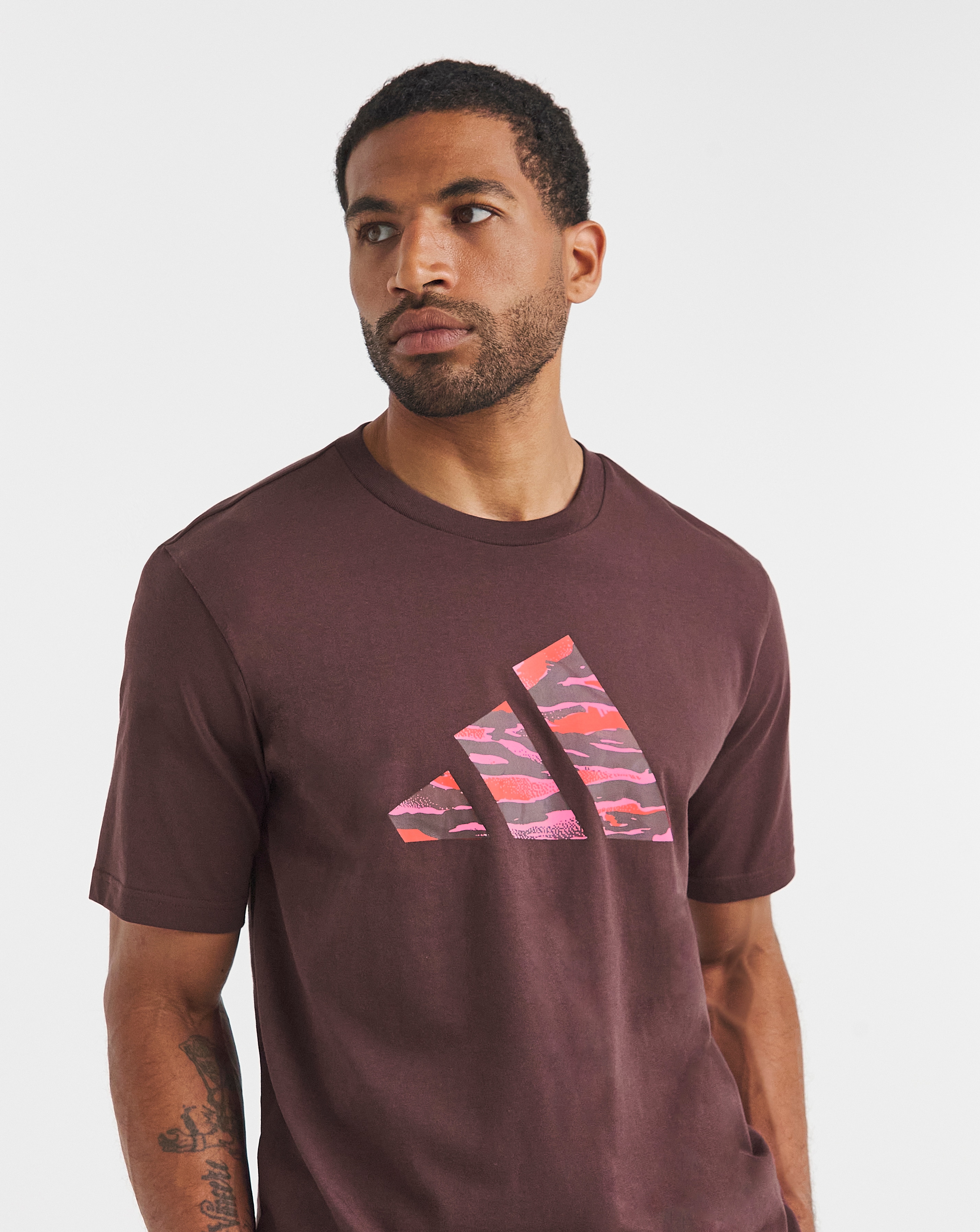 adidas Camo Logo T-Shirt