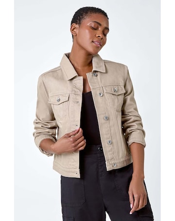 Roman Classic Cotton Denim Jacket