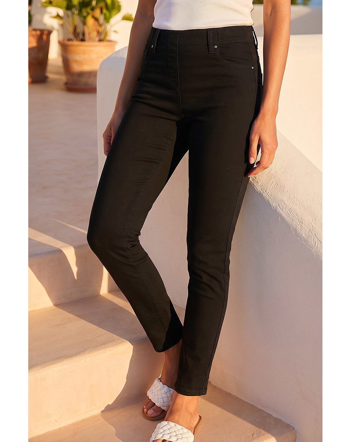 Roman Elastic 31 Denim Stretch Jegging"