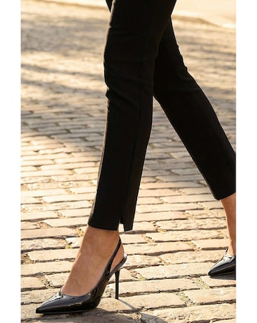Roman Full Length Elastic Waist Trousers
