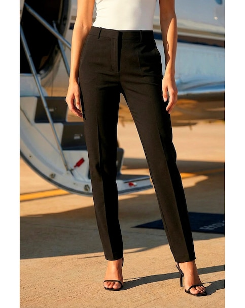 Roman Long Straight Leg Stretch Trouser