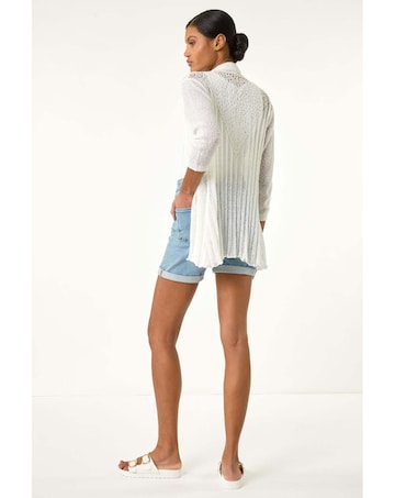 Roman Longline Back Detail Cardigan