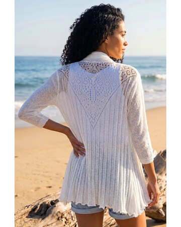 Roman Longline Back Detail Cardigan