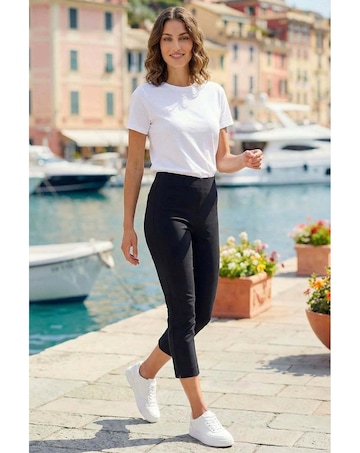Roman Petite Cropped Stretch Trouser
