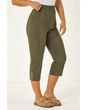 Roman Petite Cropped Stretch Trouser