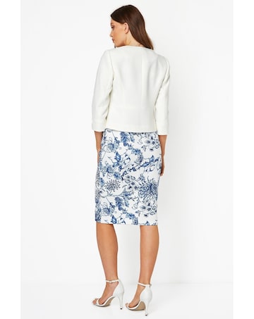 Roman Tailored Jacquard Jacket