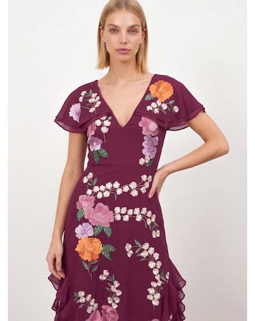 Maya Deluxe Embroidered Dress