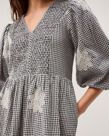 Monsoon Mimi Puff Sleeve Midi Dress