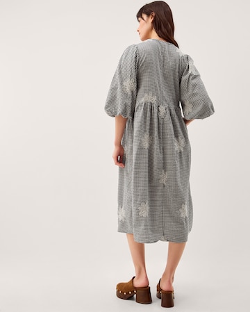 Monsoon Mimi Puff Sleeve Midi Dress