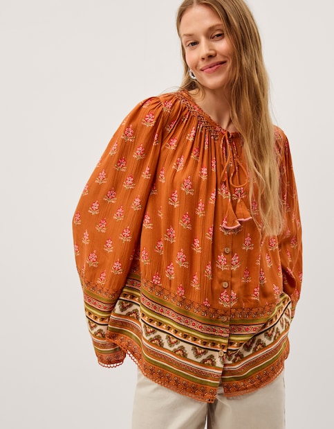 Monsoon Amaya Floral Print Blouse