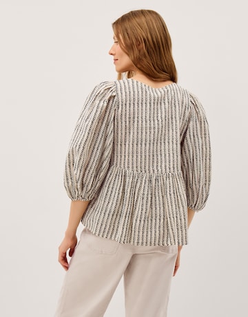 Monsoon Laila Embellished Print Blouse