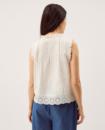Monsoon Trish Sleeveless Frill Top