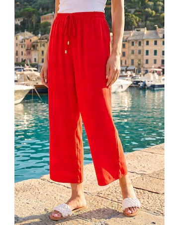 Roman Petite Elastic Cropped Trouser