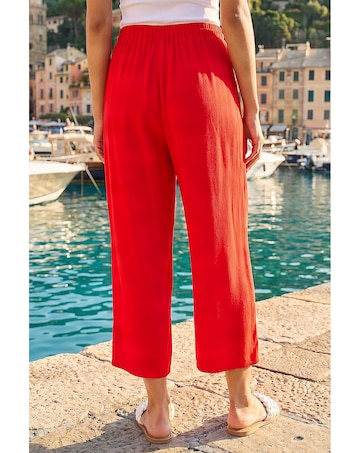 Roman Petite Elastic Cropped Trouser