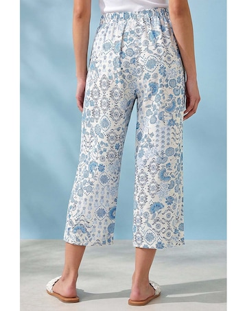 Roman Petite Printed Cropped Trousers