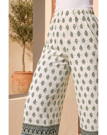 Roman Petite Textured Cropped Trouser