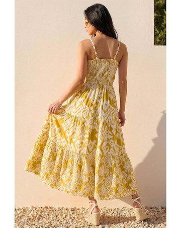 Roman Petite Abstract Strappy Dress