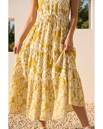 Roman Petite Abstract Strappy Dress