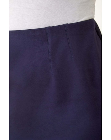 Roman Petite Stretch Pencil Skirt