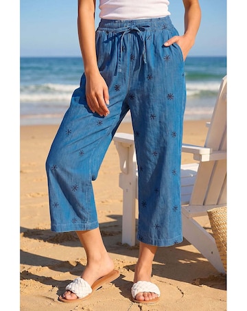 Roman Petite Embroidered Trousers