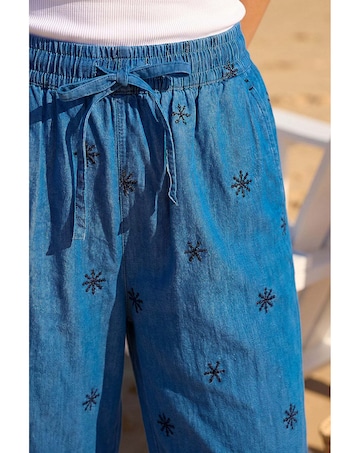 Roman Petite Embroidered Trousers