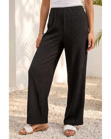 Roman Petite Textured Stretch Trouser